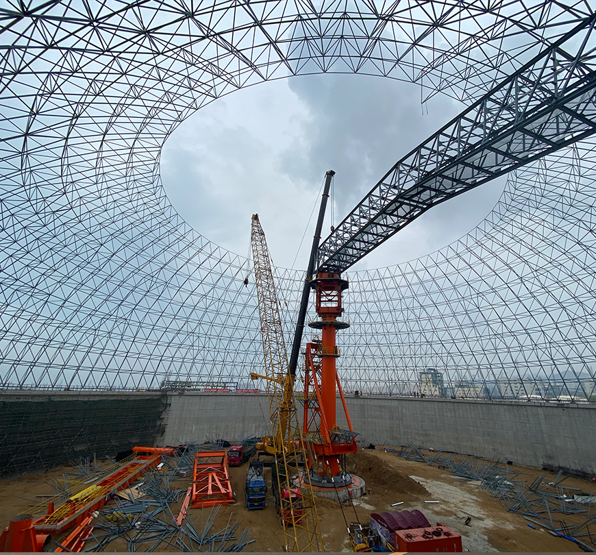 2020年萬(wàn)華熱電鋼架