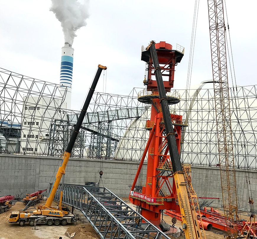 2020年萬(wàn)華熱電輸煤架